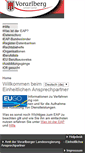 Mobile Screenshot of eap.vorarlberg.gv.at