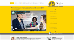 Desktop Screenshot of bildungsland.vorarlberg.at